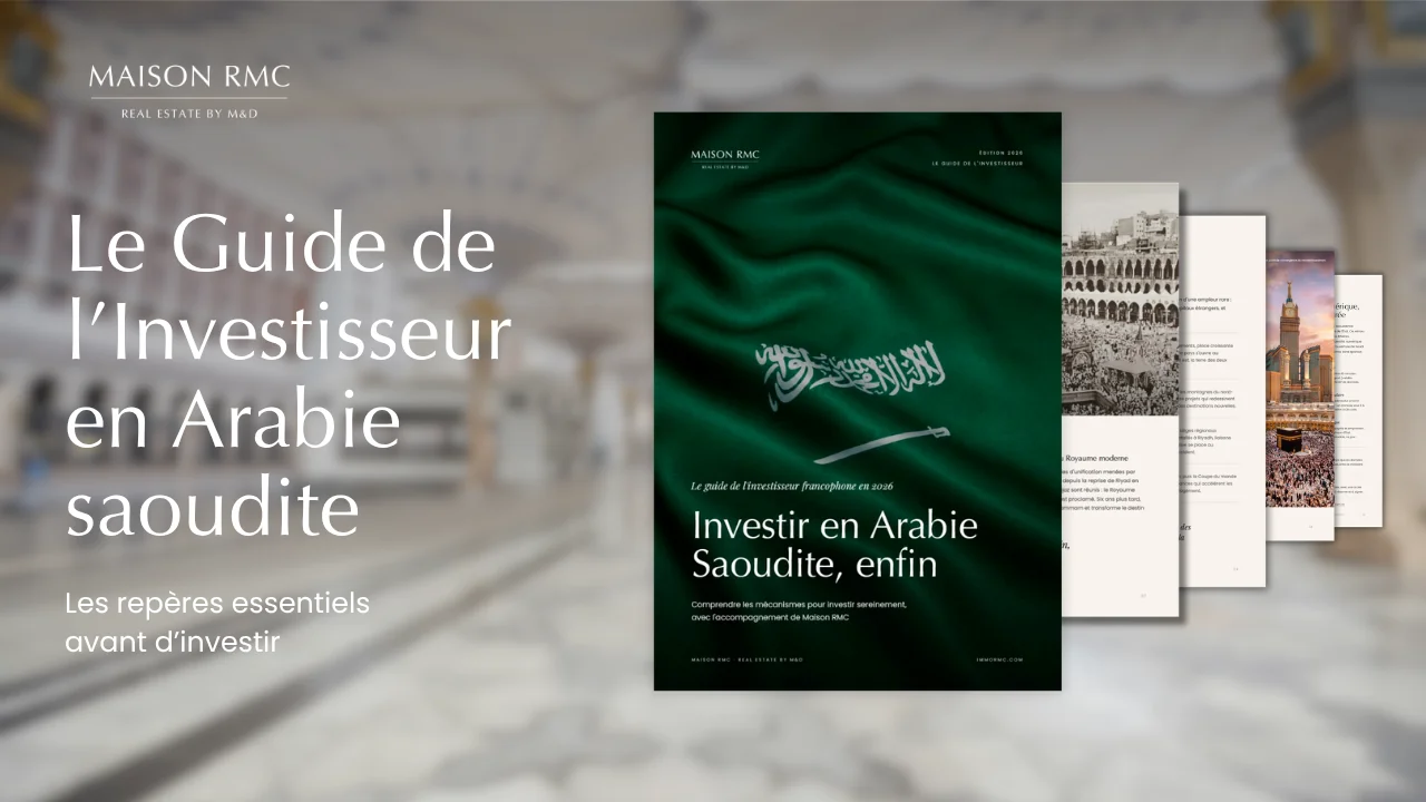 Bannière du guide de l'Investisseur en Arabie Saoudite, édition 2026