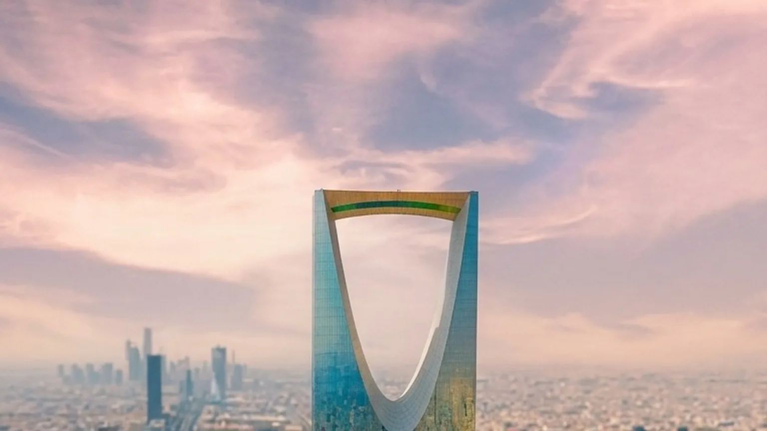 La skyline de Riyad, capitale de l'Arabie Saoudite